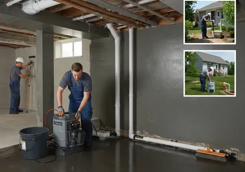 Basement Waterproofing and Flood Prevention process in Newport, OH